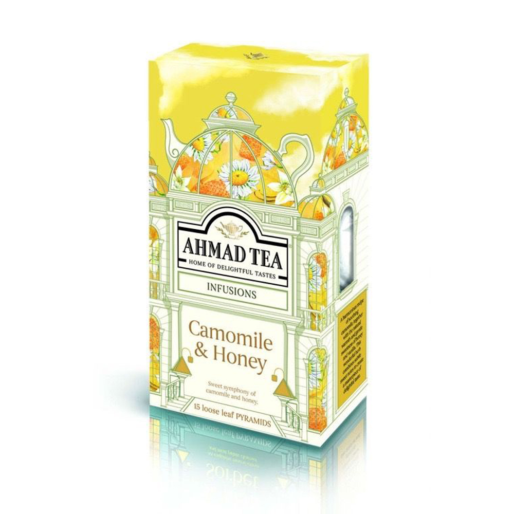 ahmad-tea-camomilehoneyvanilla-40grX20bags-31072.jpg Papatya & Bal & Vanilya 20'li - Image 1