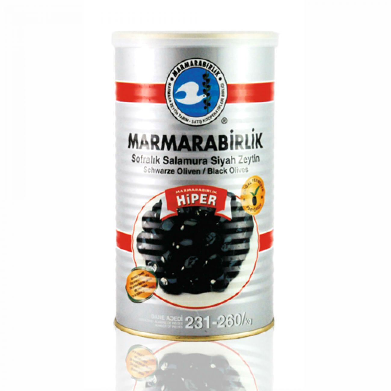 34112-1.jpg Marmara Birlik Gemlik Hiper Zeytin 800 Gr - Image 1
