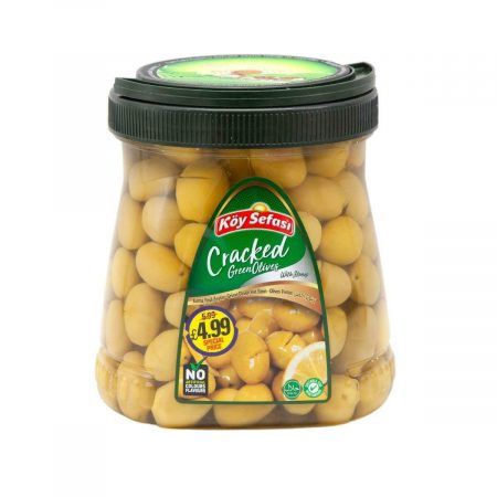 Köy Sefası Kırma Yeşil Zeytin 700 Gr