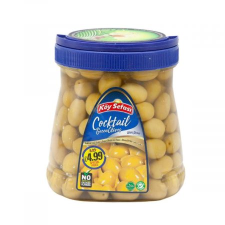 Köy Sefası Kokteyl Yeşil Zeytin Pet 700 Gr