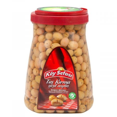 Köy Sefası Taş Kırma Yeşil Zeytin 1.5 Kg
