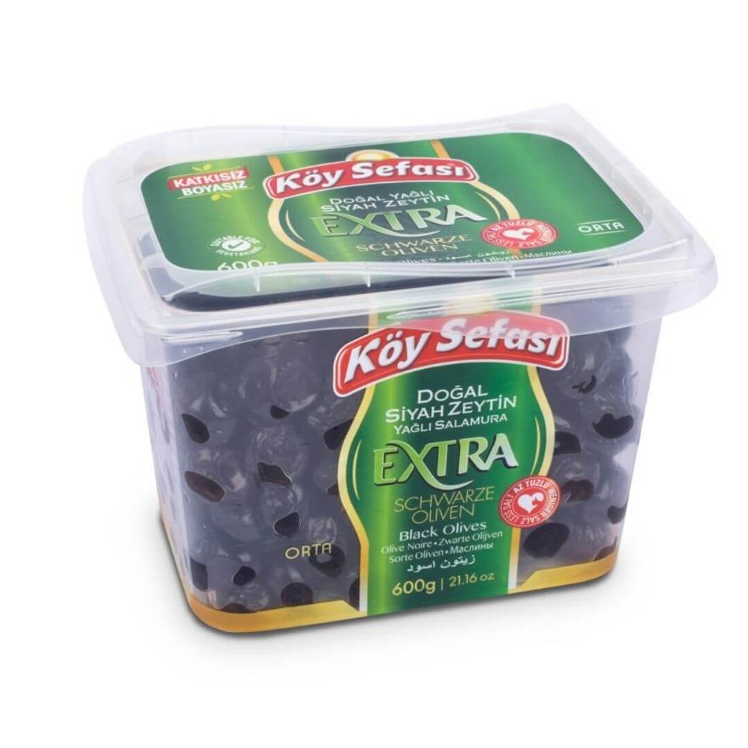 Koy-Sefasi-Dogal-Yagli-Extra-Olives-600-gr-34767.jpg Köy Sefası Doğal Yağlı Extra Zeytin 600 Gr - Image 1