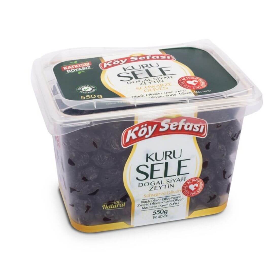 Koy-Sefasi-Dogal-Yagli-Kuru-Sele-Olives-550-gr-34768.jpg Köy Sefası Doğal Yağlı Kuru Sele Zeytin 550 Gr - Image 1
