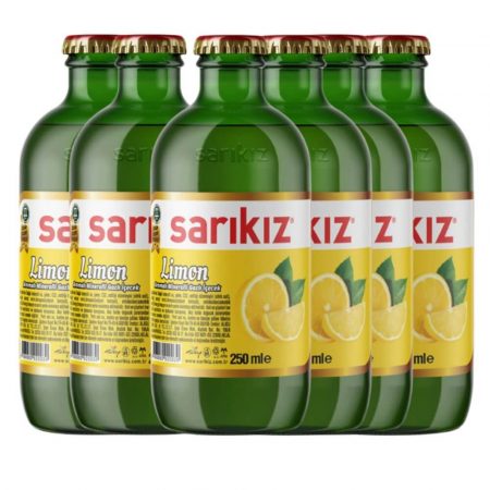Sarıkız Limon Aromalı Soda 6'lı