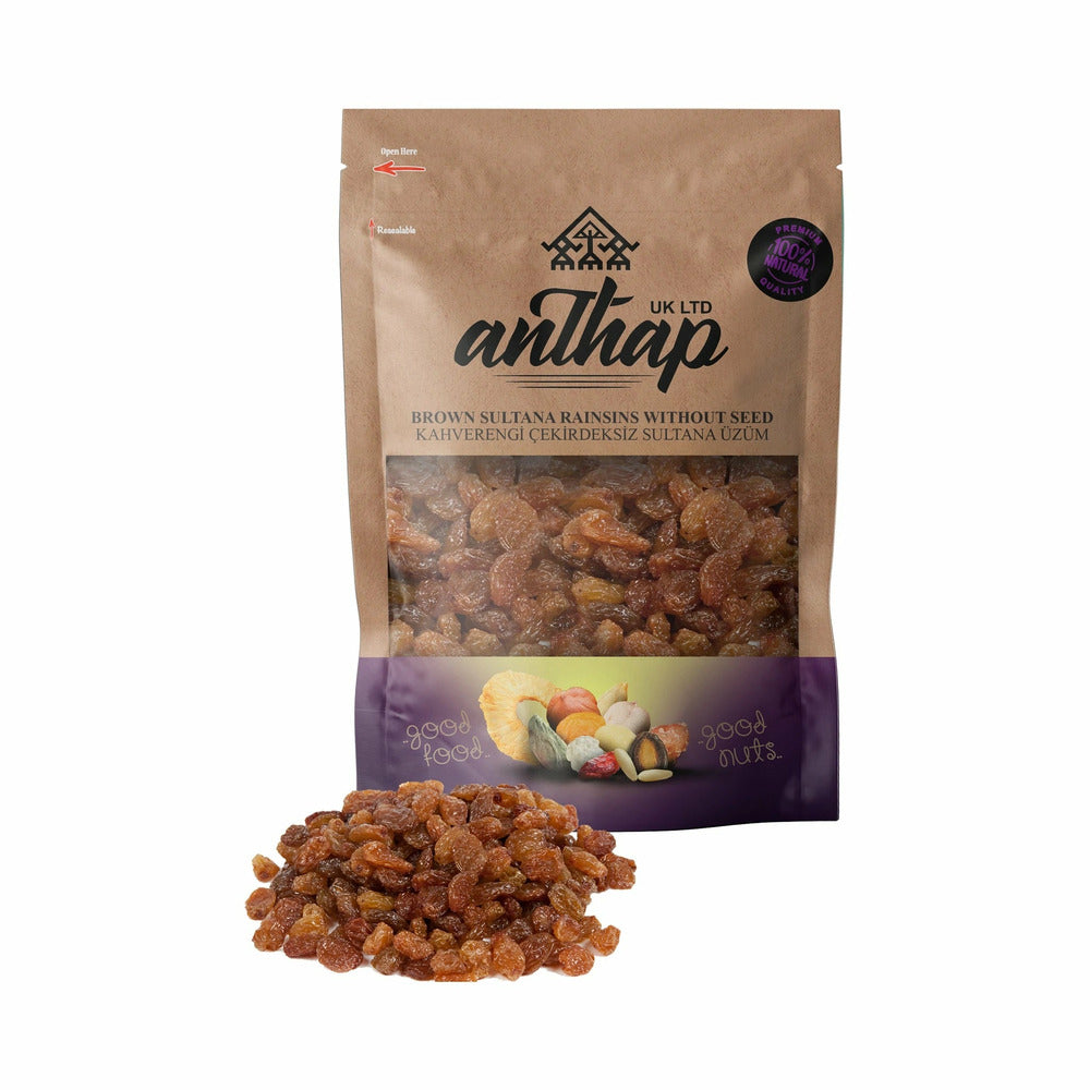 Anthap Brown Dried Raisins Without Seed 150gr_63076af92b73d.jpeg Anthap Brown Dried Raisins Without Seed 150gr - Image 1