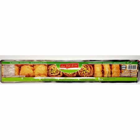 Au Ble d'or Filo Pastry Baklavalik Yufka 470g