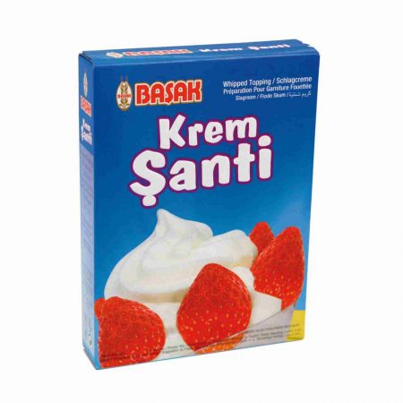 Basak Whipped Topping Plain (Krem Santi Sade) 150g