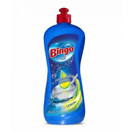 Bingo Dishwashing Liquid Lemon 1 LT