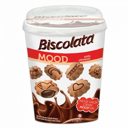 Biscolata Mood Cookies with Chocolate 125 G