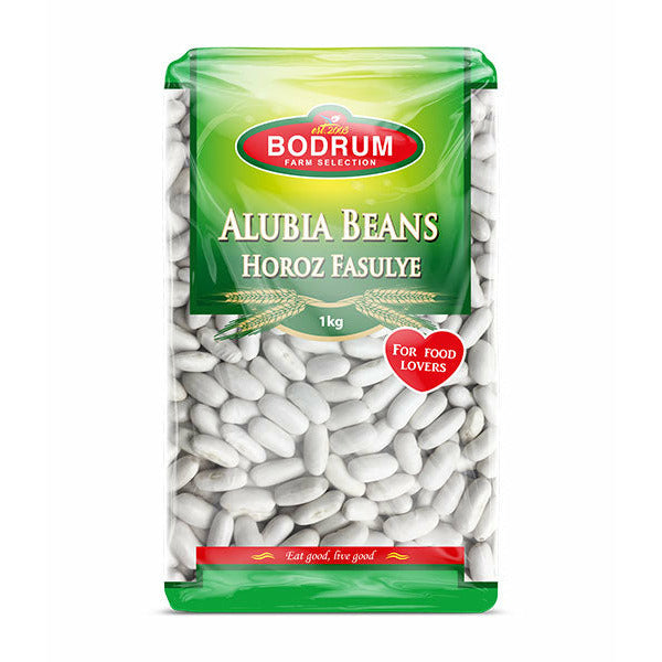 Bodrum Alubia Beans (Horoz Fasulye) 1kg_63076f70b2046.jpeg Bodrum Alubia Beans (Horoz Fasulye) 1kg - Image 1