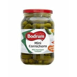 Bodrum Mini Cornichons (Kornison Tursusu) 480g_63075ba12ec8c.jpeg Bodrum Mini Cornichons (Kornison Tursusu) 480g - Image 1
