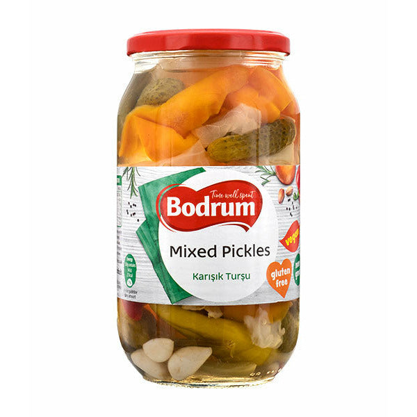 Bodrum Mixed Vegetable Pickles (Karisik Tursu) 670 g_6307594bda834.jpeg Bodrum Mixed Vegetable Pickles (Karisik Tursu) 670 g - Image 1