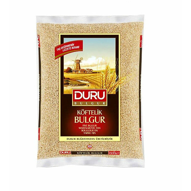 Duru Fine Bulgur (Koftelik Bulgur) 2.5 kg_63075b5234998.jpeg Duru Fine Bulgur (Koftelik Bulgur) 2.5 kg - Image 1