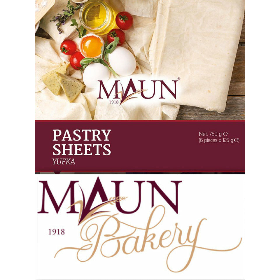 Maun Pastry Sheets ( Yufka) 6 Pcs 750 g_630747f68eb58.jpeg Maun Pastry Sheets ( Yufka) 6 Pcs 750 g - Image 1