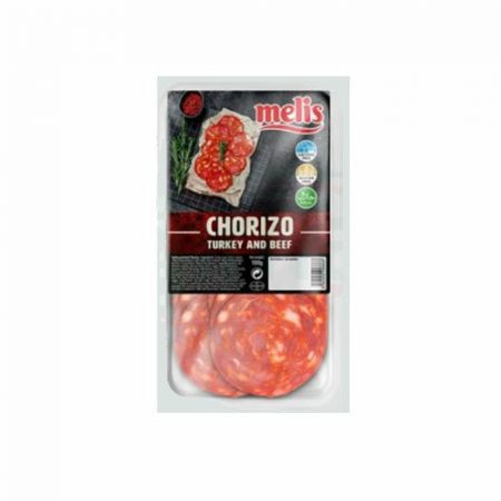 Melis Salami Turkey and Beef Chorizo Halal 100g