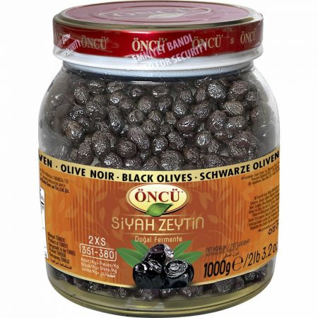 Oncu Black Olives (2XS) 1Kg (Oncu Siyah Zeytin (2XS) 1Kg)