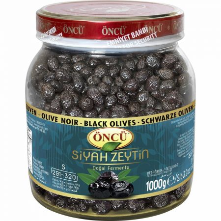 Oncu Black Olives (S) 1Kg - (Oncu Siyah Zeytin (S) 1Kg)