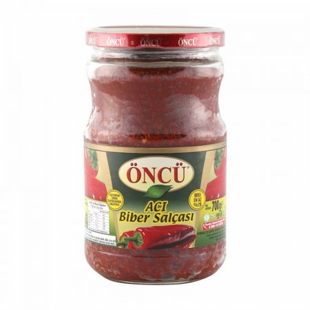 Oncu Pepper Paste Hot Jar 700gr