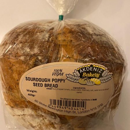 SOURDOUGH POPPY SEED BREAD 400g