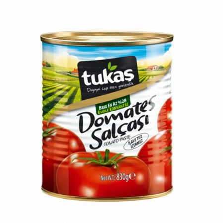 Tukas Tomato Paste Tin 830 G