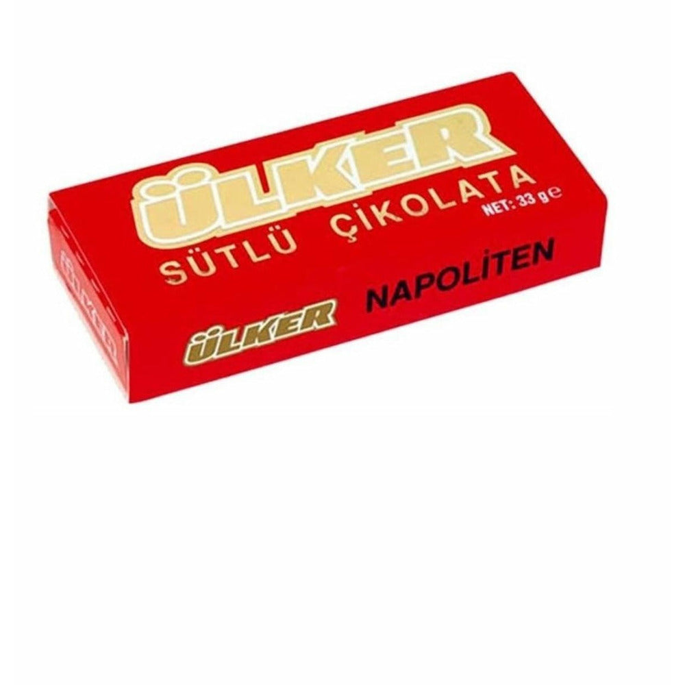 Ulker Napoliten Milk Chocolate 33 gr_6307559315e9b.jpeg Ulker Napoliten Milk Chocolate 33 gr - Image 1