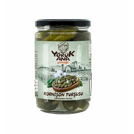 Yörük Ana Kornişon Turşu (Cornichon Pickles) 625 Gr_630758dc60c9a.jpeg Yörük Ana Kornişon Turşu (Cornichon Pickles) 625 Gr - Image 1
